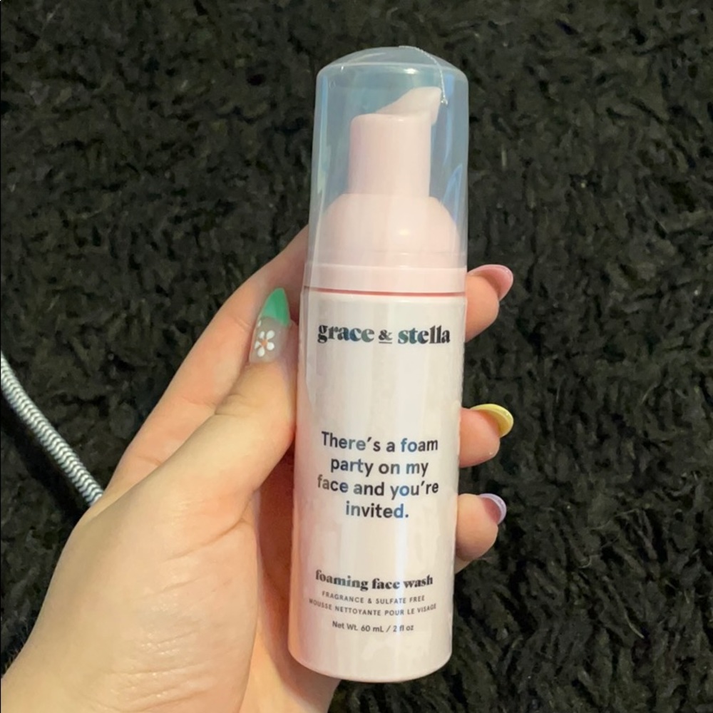 Grace and Stella foaming face wash